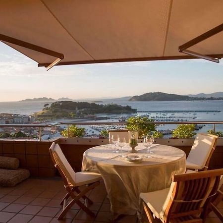 Inmejorables Vistas A Las Islas Cies Baiona Exterior foto