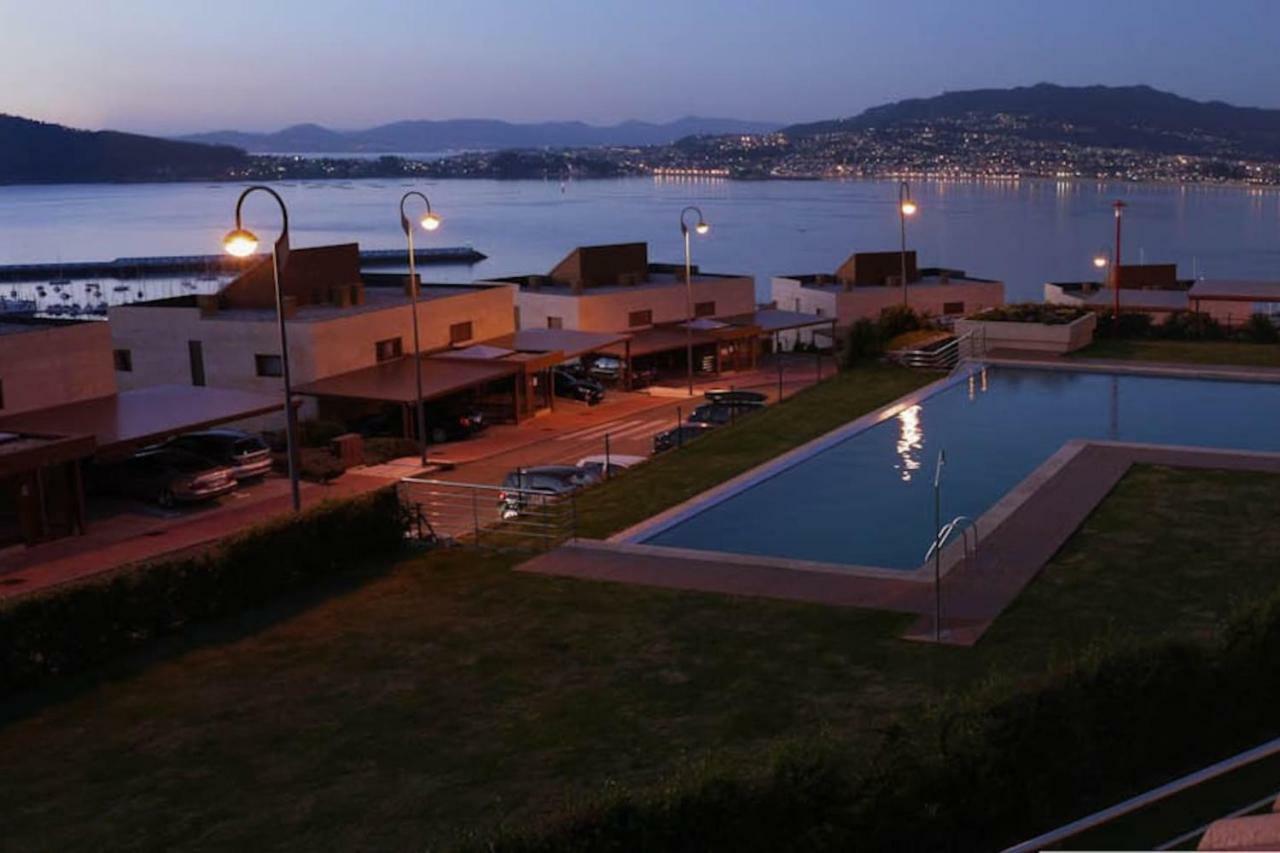 Inmejorables Vistas A Las Islas Cies Baiona Exterior foto