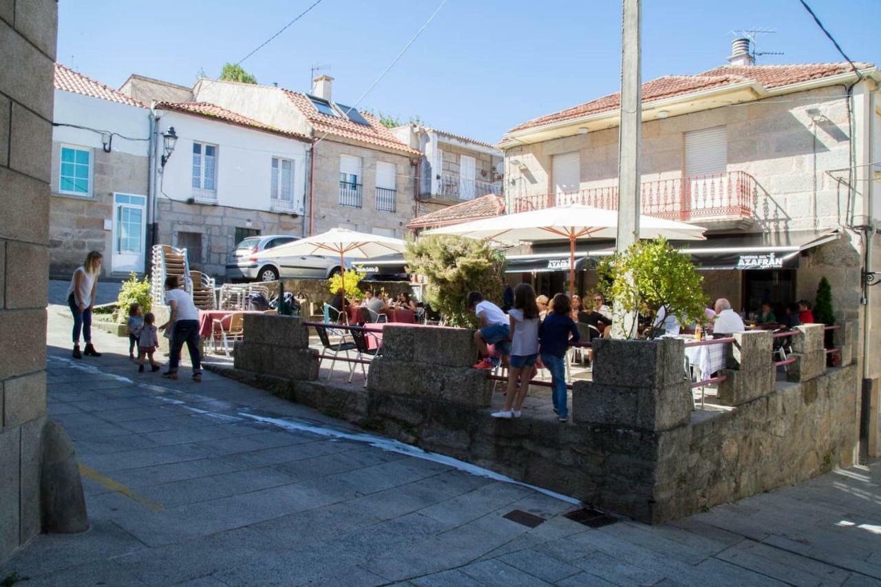 Inmejorables Vistas A Las Islas Cies Baiona Exterior foto