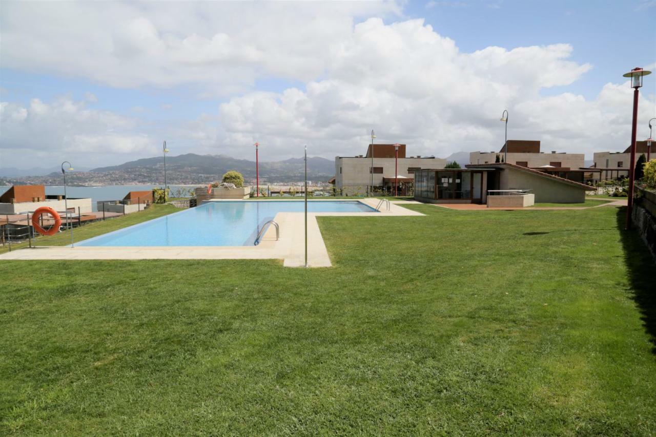 Inmejorables Vistas A Las Islas Cies Baiona Exterior foto